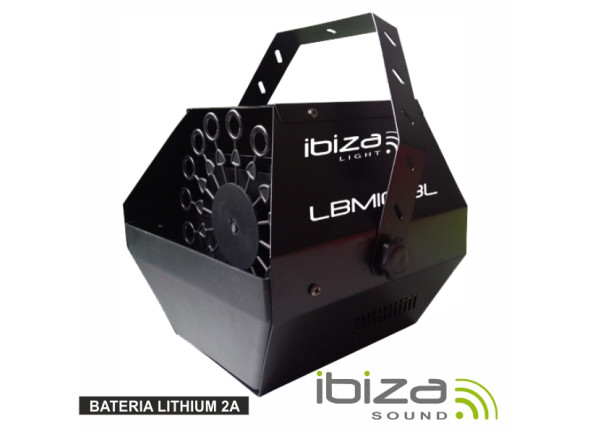 Ibiza  25W Preta Bat Lítio 2A LBM10BAT-BL